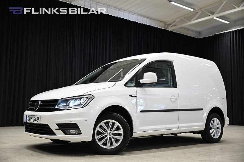 Bild 1 av Volkswagen Caddy Van DSG 102HK Nedlackad|LED|Drag|Värmare|EnÄgare|Leasbar