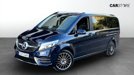 Mercedes-Benz V 300d 4MATIC 3.1t AWD AMG LÅNG / 360° / Navi  / Drag / Burmester