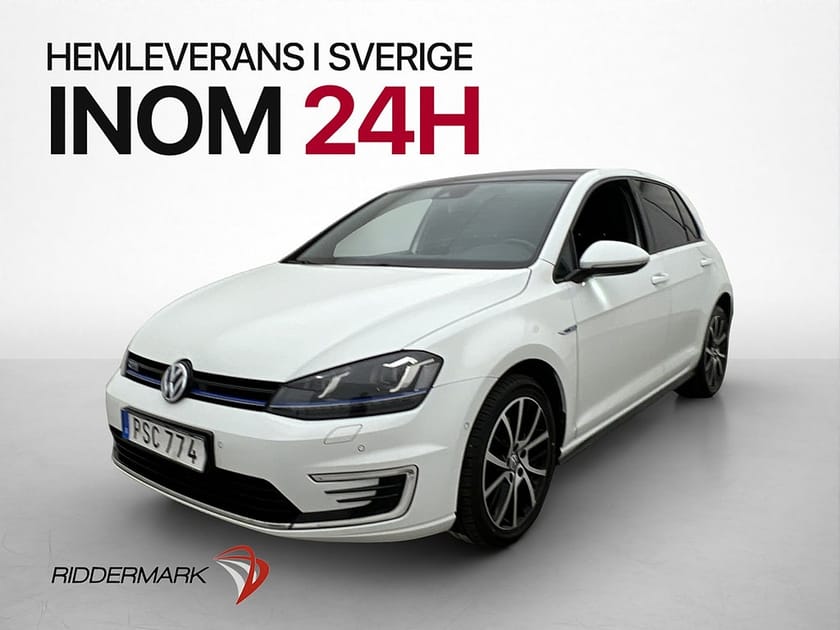 Bild 3 av Volkswagen Golf GTE 204hk Fjärr-Värmare Drag Kamera Navi