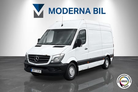 Mercedes-Benz Sprinter 316 BlueTEC Skåpbil CDI 163k Automat 3-sits Dragkrok Värmare Nybesiktad