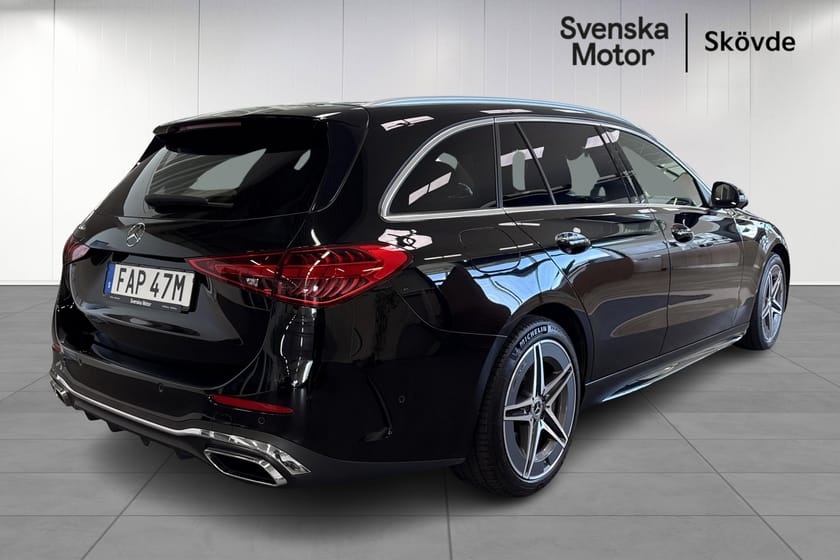 Bild 2 av Mercedes-Benz C 300 T e AMG Line | Panorama | Drag | Värmare | PHEV 313 hk | 107 km WLTP