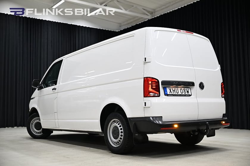 Bild 4 av Volkswagen Transporter TDI DSG 150HK L2|Lång| Drag|Värmare|GPS|PDC|Leasbar