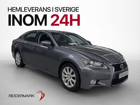 Lexus GS 300h 2.5 CVT 223hk Kamera M/K-Värm Keyless AC