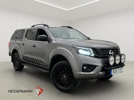 Nissan Navara Dubbelhytt N-Guard 2.3 4WD Drag 360° Skinn Diff Kåpa Moms