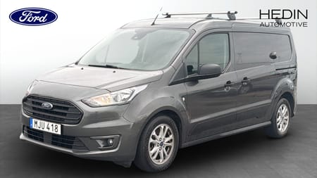 Ford Transit Connect 210 LWB L2 Trend 1,5L 100Hk / Inredning skåp / Dubbla dörrar /
