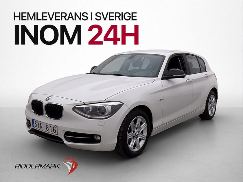 Bild 4 av BMW 116i 116 136hk Sport line Motorvärmare Farthållare