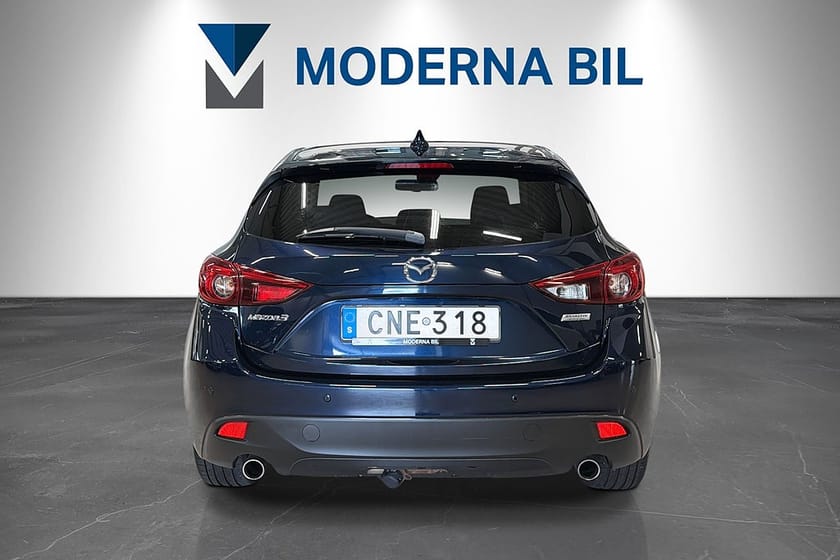 Bild 5 av Mazda 3 Sport 2.0 165hk SKYACTIVE-G Optimum Drag GPS Skinn Nybes