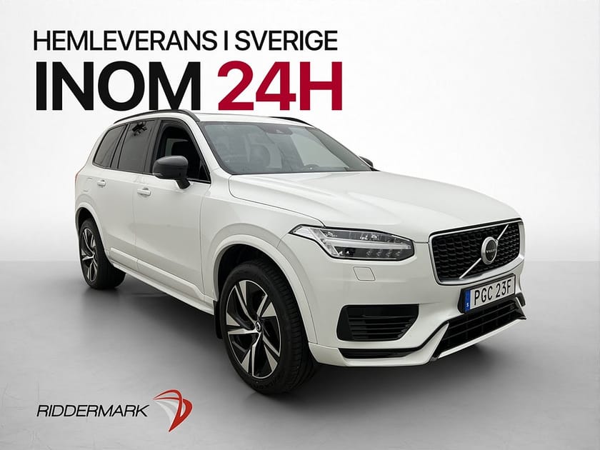 Bild 1 av Volvo XC90 T8 Twin Engine AWD R-Design 7Sits Drag 360° B&W