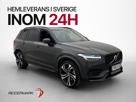 Volvo XC90 7 Säten T8 AWD Ultra Dark 7-Sits Pano B&W HuD P-Värm 360°