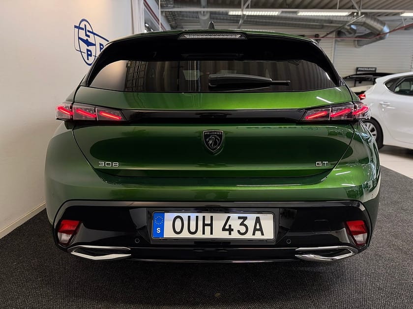 Bild 4 av Peugeot 308 1.2 130hk GT | Vhjul | Nyservad | 778kr årsskatt