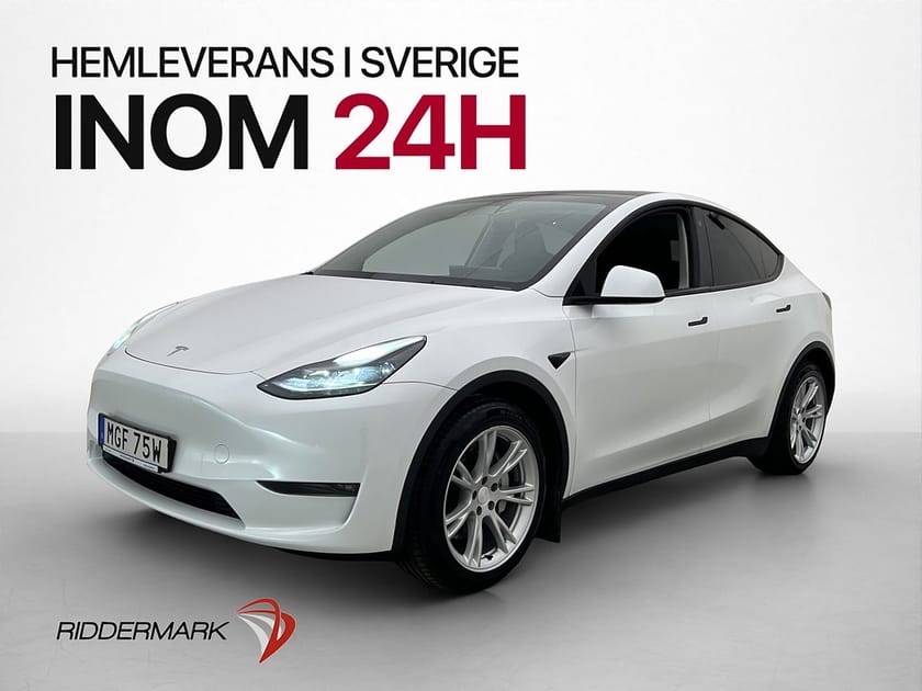Bild 3 av Tesla Model Y Long Range AWD Svensksåld Autopilot Dragkrok