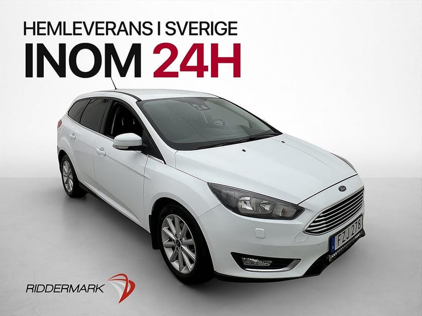 Bild 1 av Ford Focus Kombi 1.0 EcoBoost 125hk Titanium Sensorer Kamrem-Bytt