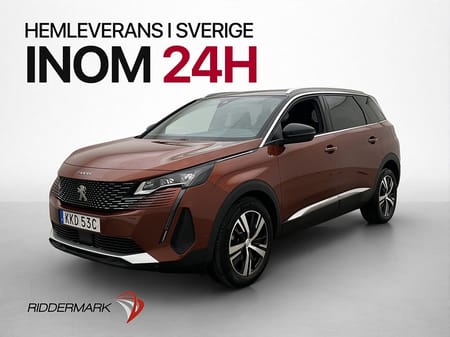 Peugeot 5008 GT-LINE 7-SITS Kamera Carplay MOMS