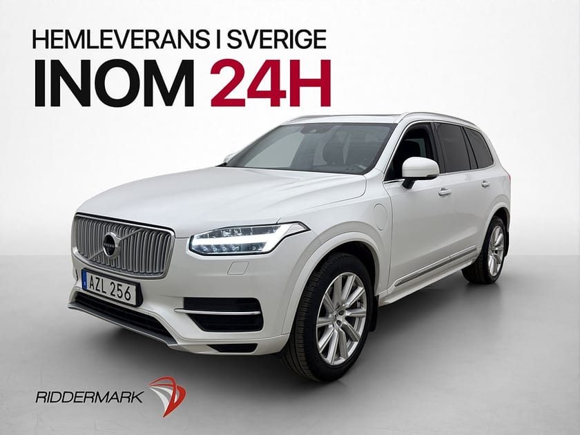 Bild 1 av Volvo XC90 T8 AWD Inscription 7-sits Pano Skinn 360° Värmare