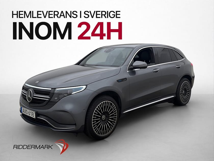 Bild 4 av Mercedes-Benz EQC 400 4MATIC 4M 408hk AMG HuD Pano Burmester Drag