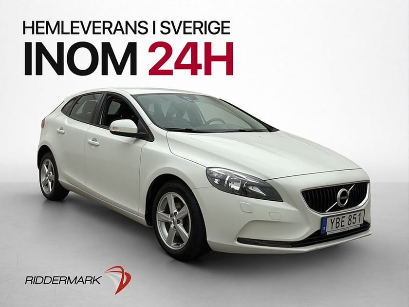 Bild 1 av Volvo V40 D2 Kinetic 2-Bruk P-sensorer Bluetooth Farthållare