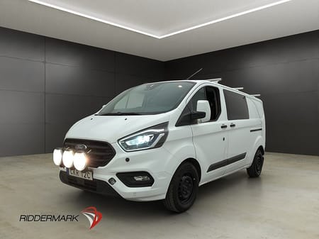 Ford Transit Custom 300 transit-custom CrewVan L2 Värm Drag Kamera 2xDörr Moms
