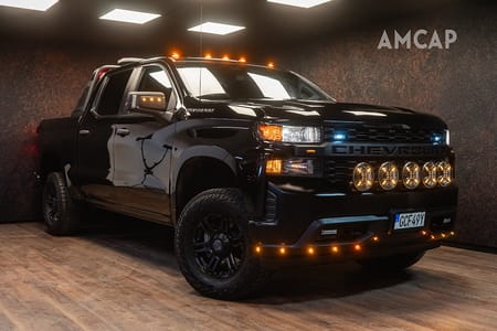 Chevrolet Silverado 1500 Crew Cab 4.3 V6 4WD | MOMS | Sv-såld | 6-sits | 3421 kr/mån