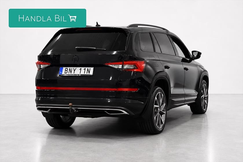 Bild 5 av Škoda Kodiaq 7-Seater 2.0 TDI 4x4 Sportline 7-sits Drag D-Värm Rattv 190hk
