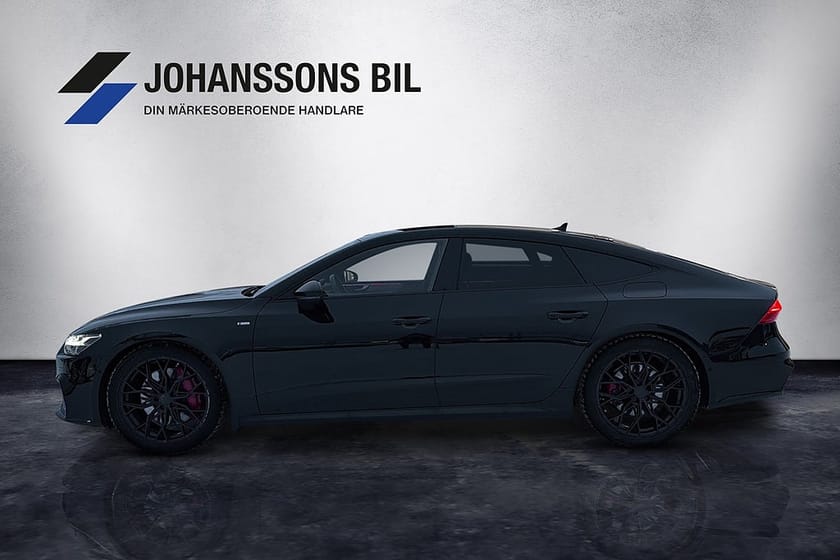 Bild 2 av Audi A7 Sportback 55 TFSI e quattro 55TFSI S-Line B&O Värmare Drag Kame