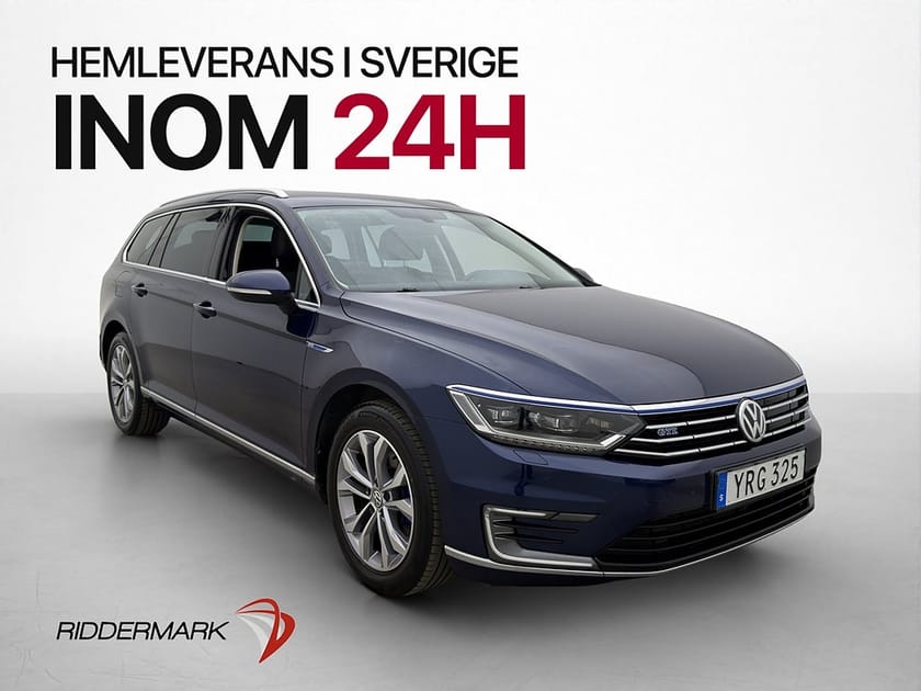 Bild 1 av Volkswagen Passat Variant GTE 1.4 TSI 218hk Värmare Adaptiv-f Drag