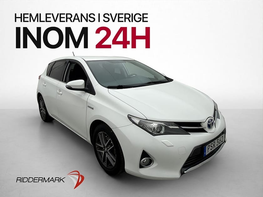 Bild 1 av Toyota Auris Hybrid e-CVT Edition Feel Kamera Farthållare BT