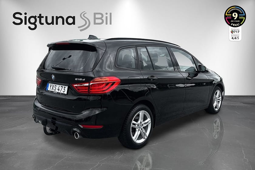 Bild 5 av BMW 218d Gran Tourer 7-Seater Steptronic Sport line /Dragkrok