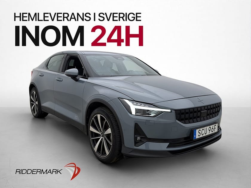 Bild 1 av Polestar 2 Long range Dual motor Plus Pano H/K Drag 360°