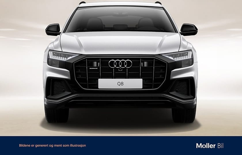 Bild 3 av Audi Q8 50 TDI quattro 286 HK,Quattro,B&O,Cockpit,Drag,Matrix