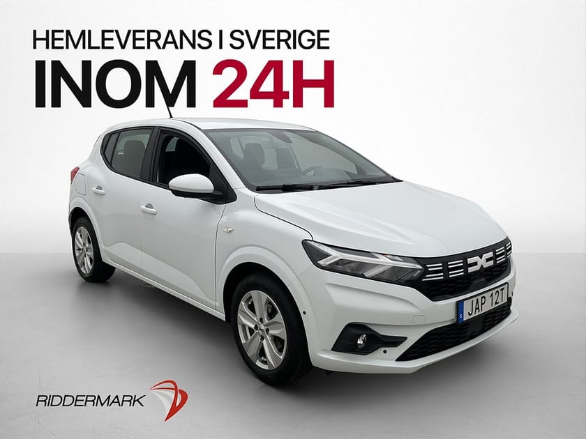 Bild 1 av Dacia Sandero 1.0 TCe Backkamera Farthållare AC P-sensorer