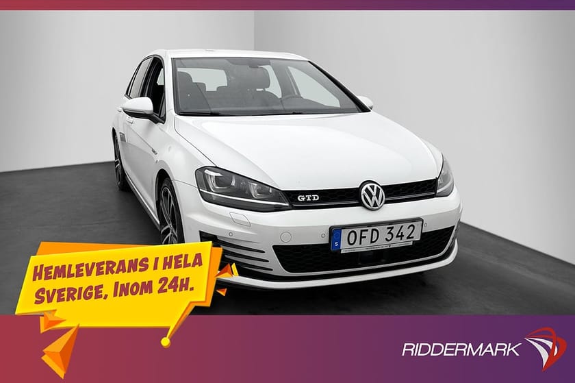 Bild 3 av Volkswagen Golf  GTD 184hk D-Värmare Kamera Adapt-Fart Drag