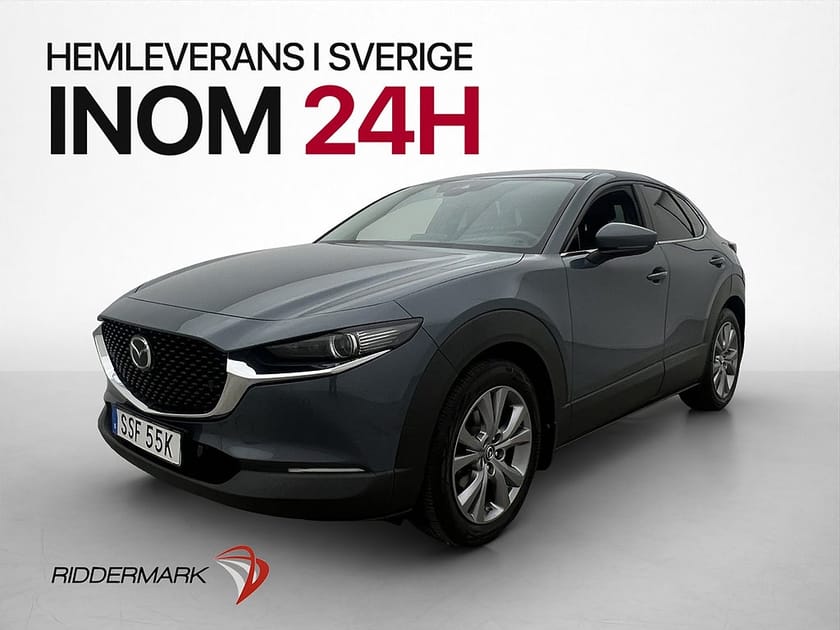 Bild 3 av Mazda CX-30 Hybrid 150hk Cosmo HUD 360° Skinn Rattvärme