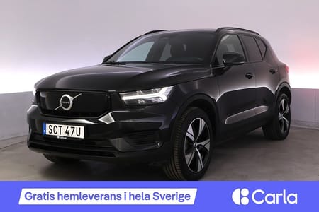 Volvo XC40 P6 Recharge Core Kamera Navi Alcantara Stol