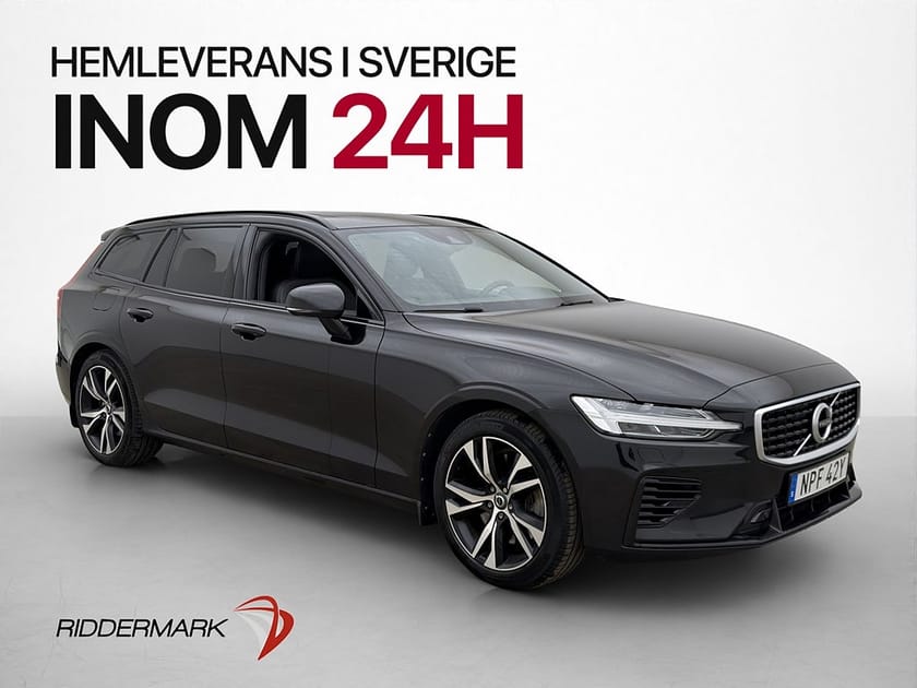 Bild 1 av Volvo V60 T8 392hk AWD R-Design Pano Värm Drag Kamera VOC