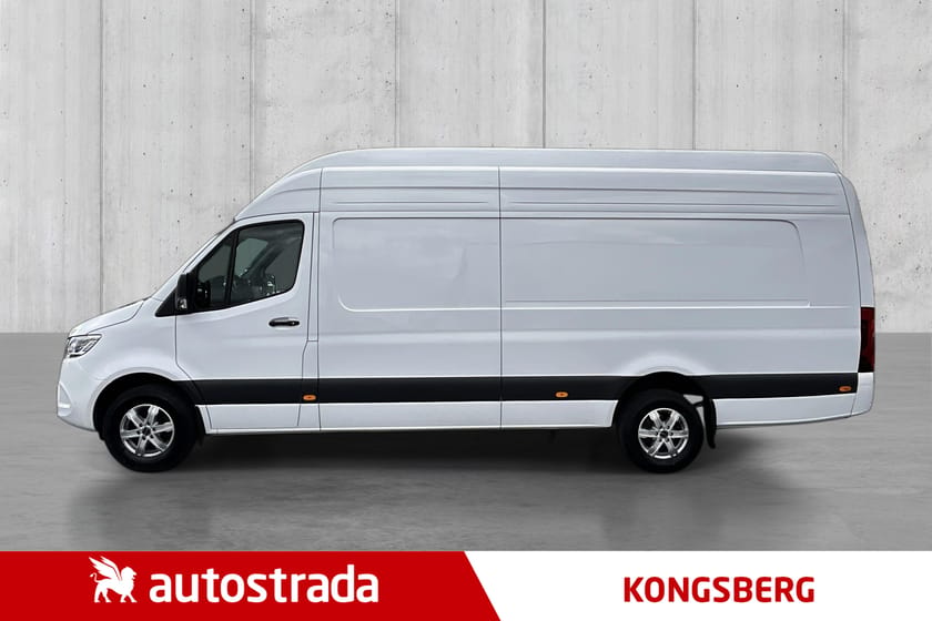 Bilde 2 av Mercedes-Benz Sprinter 319 CDI Panel Van 319CDI 190HK/H.F/Web/360 Kam./Distr./Bøyle/Lazer lys/+