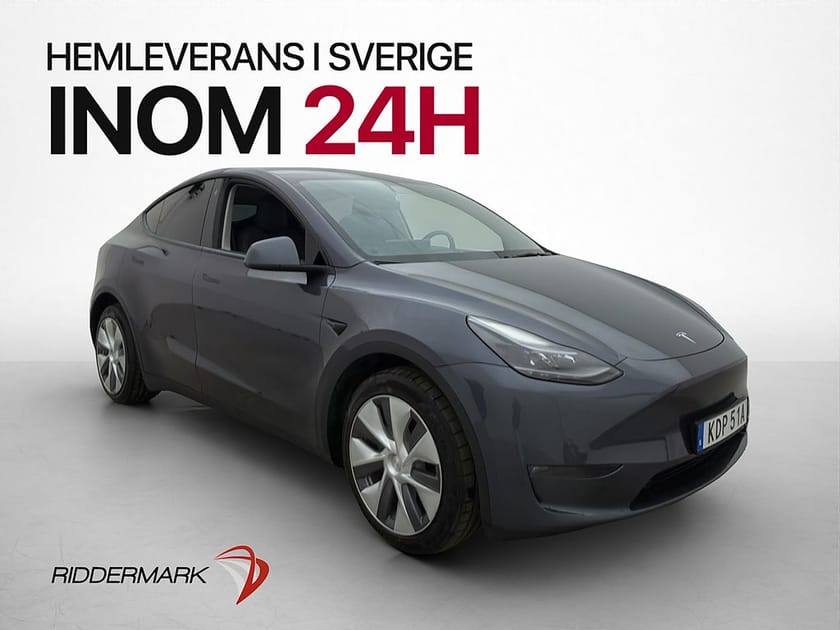 Bild 1 av Tesla Model Y Long Range AWD Svensksåld Panorama