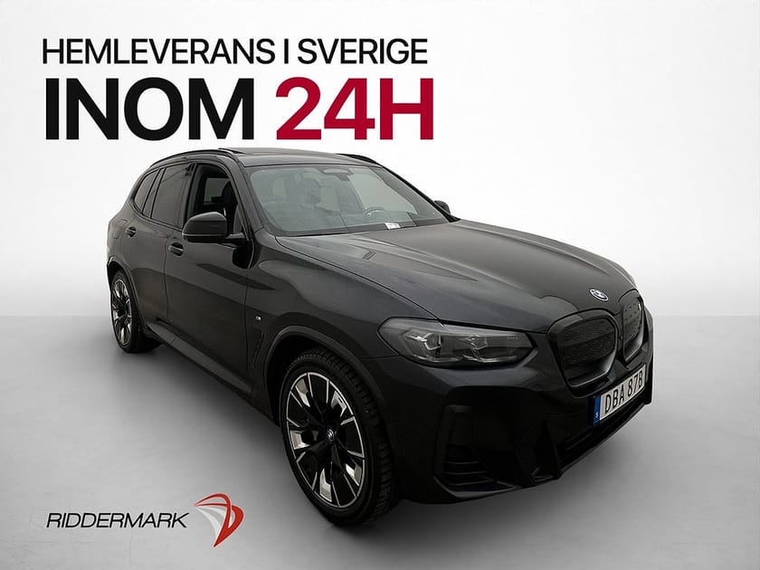 Bild 1 av BMW iX3 286hk M-Sport Pano H/K HuD Läder 360° Drag