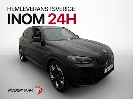 BMW iX3 286hk M-Sport Pano H/K HuD Läder 360° Drag