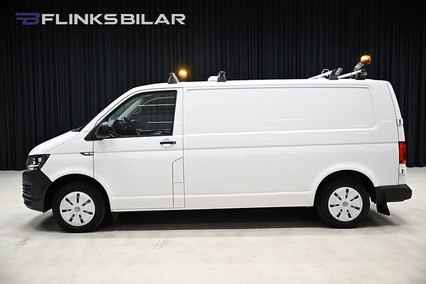 Bild 3 av Volkswagen Transporter TDI 4Motion 150HK L2|Inredning|Drag|Värmare|M/K-Värmare