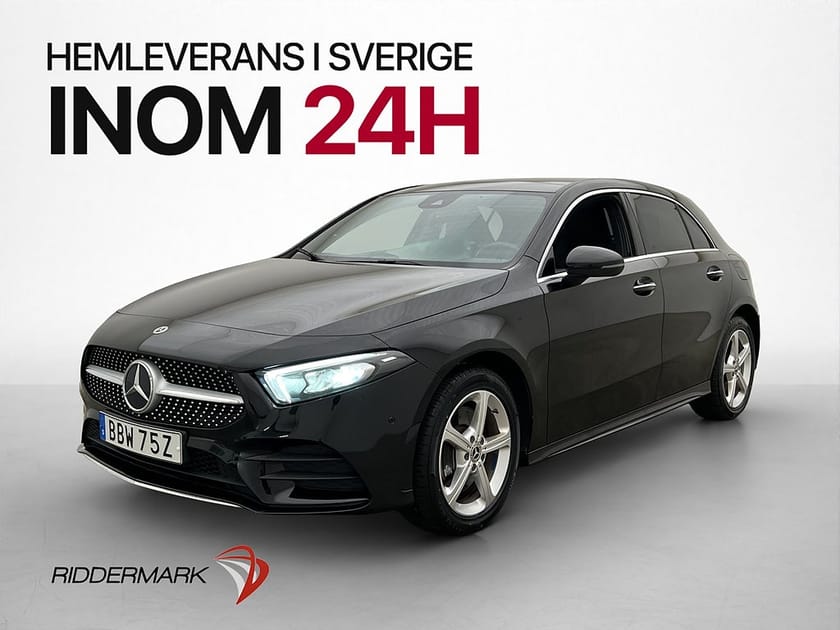 Bild 3 av Mercedes-Benz A 250 e 250e AMG Värmare Pano Wide Kamera Navi MOMS
