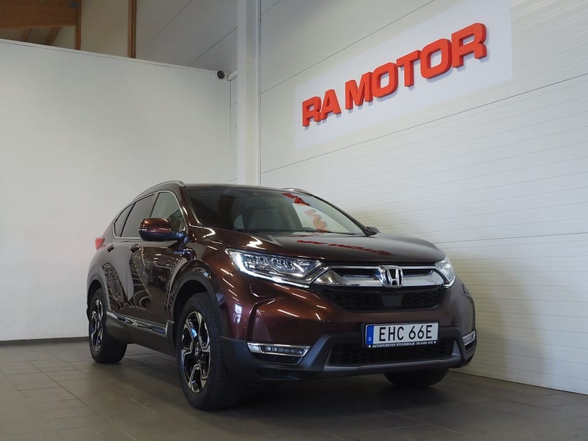 Bild 1 av Honda CR-V Hybrid AWD E-CVT Executive Kamera Navi Pano Skinn