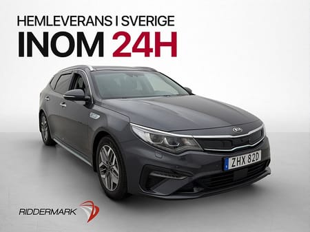 Kia Optima Sport Wagon Plug-in Hybrid Advc Plus Pano H/K Skinn Kamera Navi Drag
