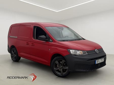 Volkswagen Caddy Cargo Maxi 122hk Värmare PDC Dragkrok MOMS