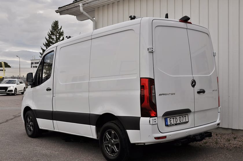 Bild 4 av Mercedes-Benz Sprinter 317 CDI RWD Panel Van 9G-Tronic Skinn 360° LED Euro 6 D-Värmare