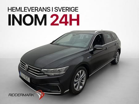 Volkswagen Passat Sportscombi GTE Kamera Drag Navi CarPlay Halvskinn