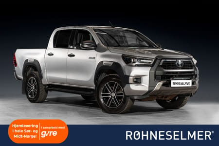 Toyota Hilux Dobbelcab HELGETILBUD! 4WD Krok Dieselvarmer Relax Lazer Acc++