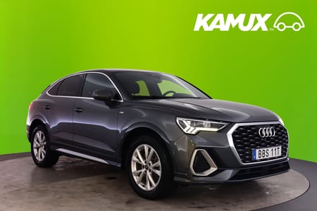 Audi Q3 Sportback 45 TFSI e S-LINE 245 hk B-Kam Läder Keyless Adpt Farth