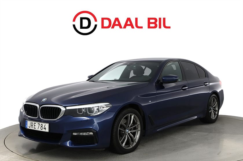 Bild 1 av BMW 520d xDrive Sedan 190HK M-SPORT H/K® NFC B-KAMERA NAVIGATION