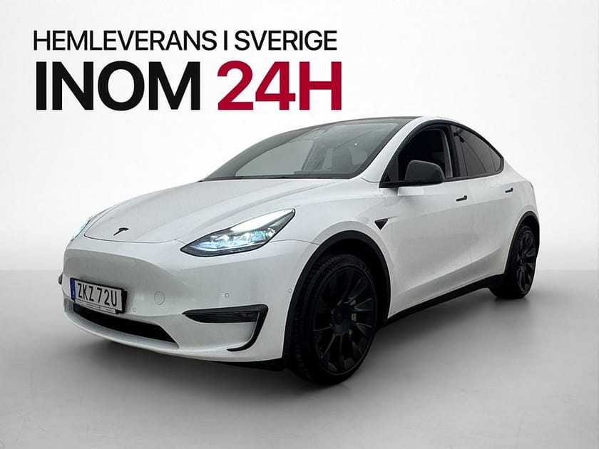 Bild 1 av Tesla Model Y Long Range AWD Pano AP Svensksåld MOMS