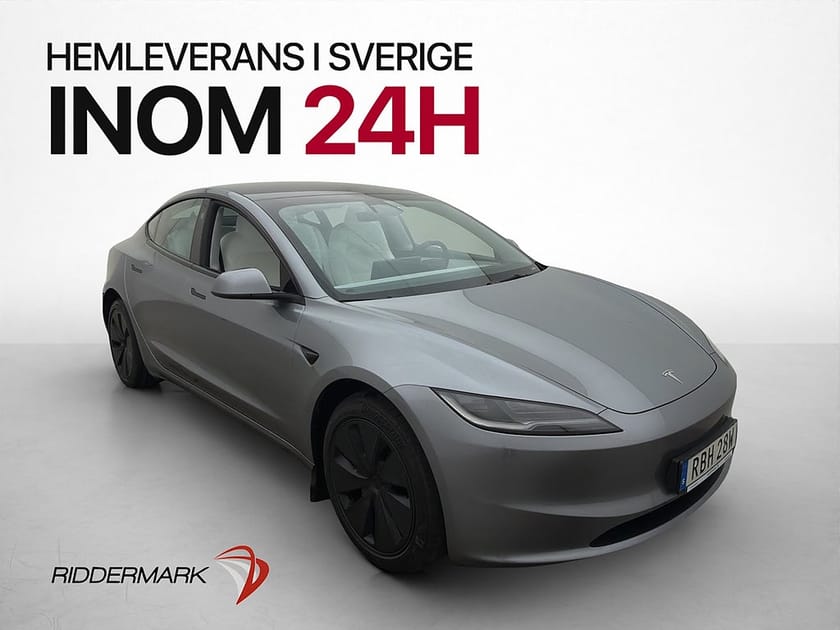 Bild 1 av Tesla Model 3 Long Range AWD 498hk Premium Autopilot Pano